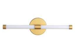 Heal's Tubular LED Bathroom Wall Light Gold