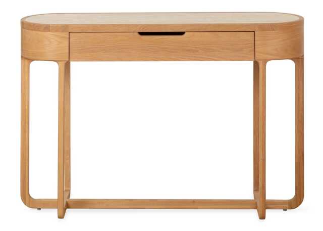 Heal's Anais Console Oak Travertine Top
