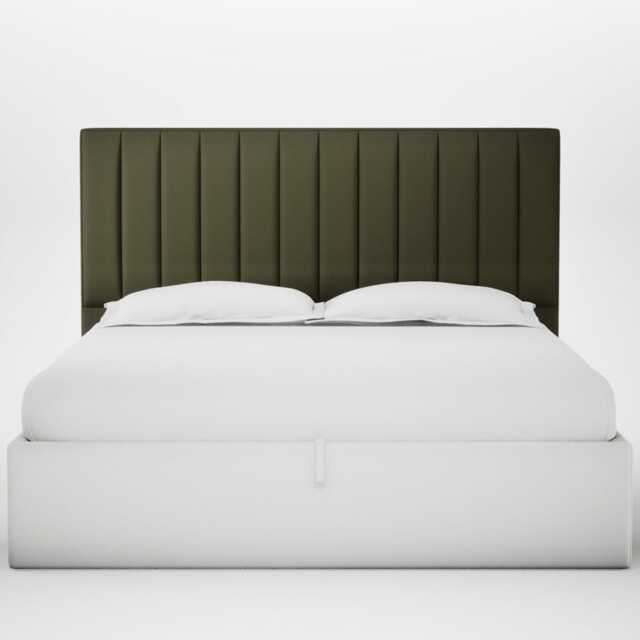 Heal's Retta Headboard Super King Smart Cotton Linen Myrtle - image 1