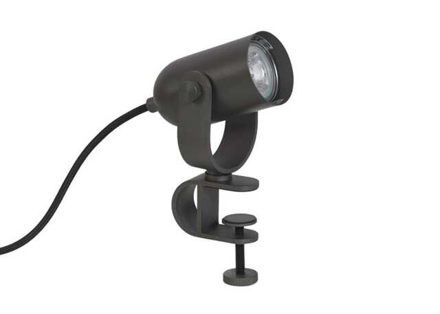 ferm LIVING Ruuvi Clip Lamp Blackened Iron