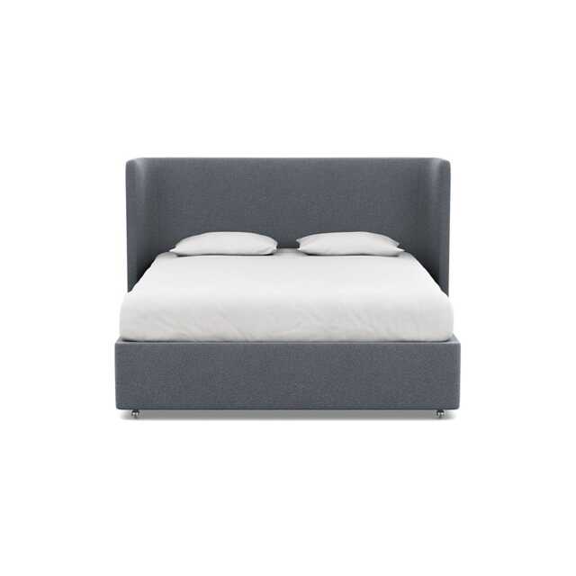 Heal's Monroe Headboard Super King Boucle Steel