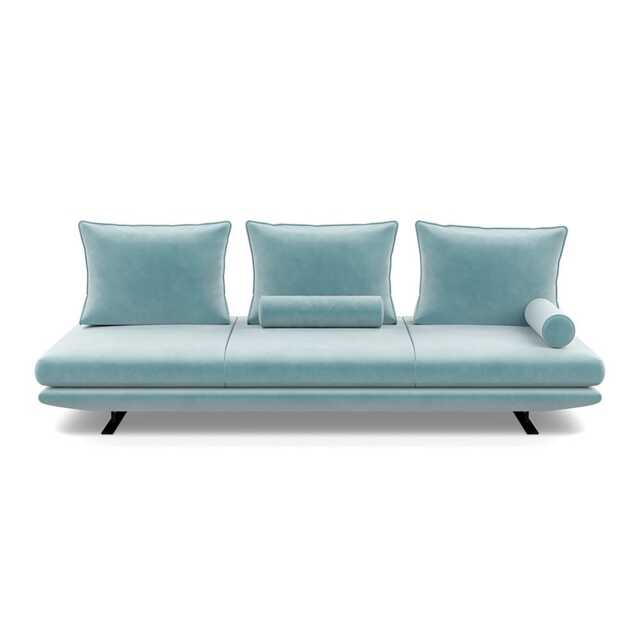 Ligne Roset Prado Large Settee Alcantara Aubusson