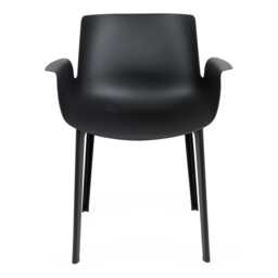 Kartell Piuma Chair Black - thumbnail 1