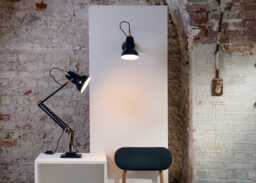 Anglepoise Original 1227 Wall Light Brass Ink Blue - thumbnail 2