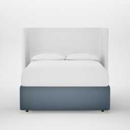 Heal's Deep Divan Double Smart Cotton Linen Celestial None - thumbnail 1