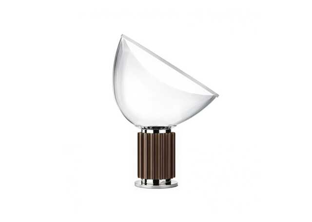 Flos Taccia LED Table Lamp Anodized Bronze Small