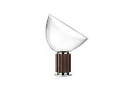 Flos Taccia LED Table Lamp Anodized Bronze Small