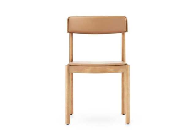 Normann Copenhagen Timb Dining Chair Ultra Leather Camel