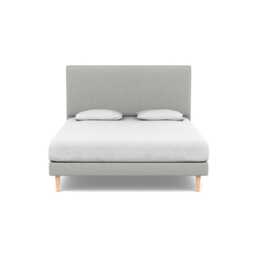 Heal's Newman Headboard (Lift Storage) Super King Melton Wool Limestone