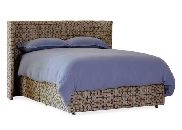 Heal's Deep Divan Super King Afua Walnut 2 Footend & 2 Continental - image 1