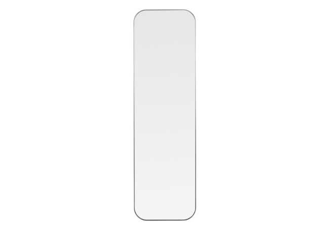 Heal's Fine Edge Mirror Rectangle Curved Silver 170x50cm - image 1