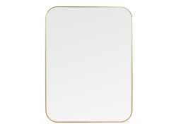 Heal's Fine Edge Mirror Rectangle Curved Silver 170x50cm - thumbnail 2