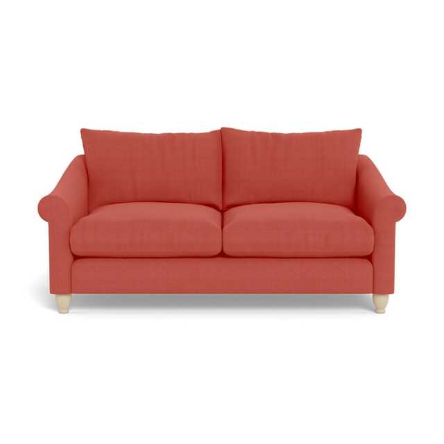 Heal's Devon 3 Seater Sofa Linen Grenadine Natural Feet