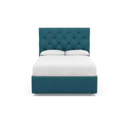 Heal's Balmoral Headboard (Lift Storage) Double Brushed Cotton Cadet - thumbnail 1