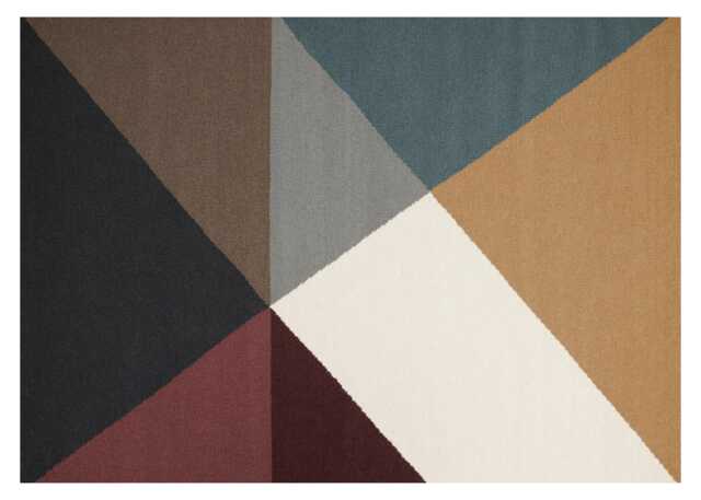 Linie Design Metri Rug Mustard 170 x 240cm