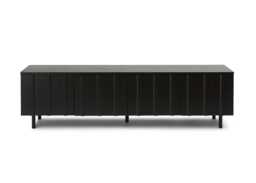 Normann Copenhagen Rib Sideboard Low Soft Black