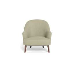 Heal's Elgin Chair Cotton Grain Chestnut Stain Feet