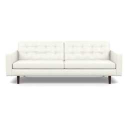 Heal's Hepburn 4 Seater Linea Leather 634 Black