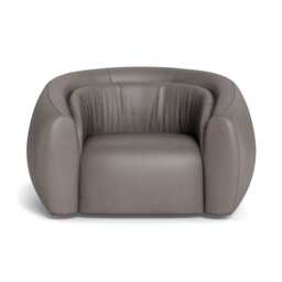Heal's Flora Loveseat Daino Leather Elephant