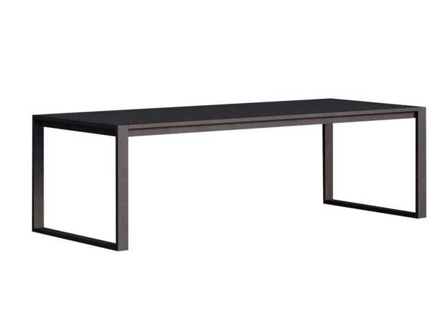Case Eos Communal Outdoor Dining Table Black