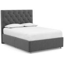 Heal's Balmoral Headboard King Melton Wool Granite - thumbnail 1