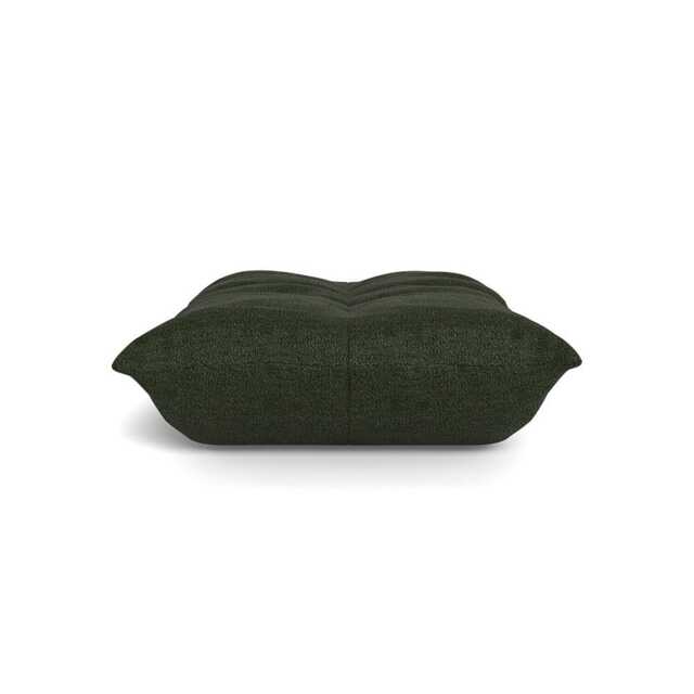 Ligne Roset Togo Footstool in Capa Vert