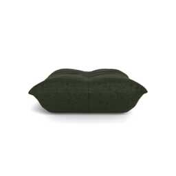 Ligne Roset Togo Footstool in Capa Vert