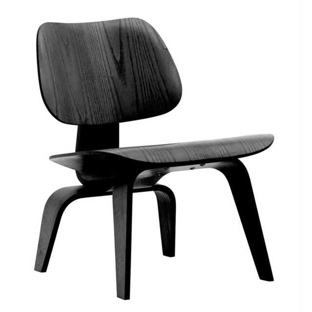 Vitra Eames Plywood Group LCW Black Ash