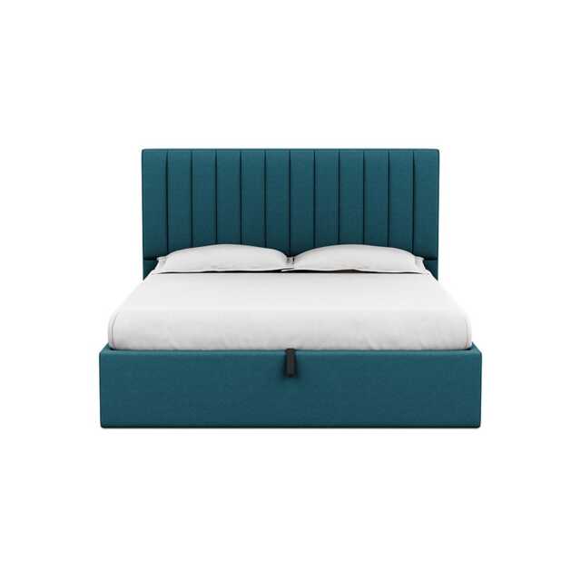 Heal's Retta Headboard Super King Brushed Cotton Cadet - image 1