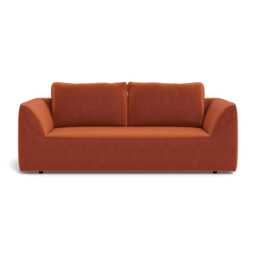 Heal's Morven 3 Str Sofa Cotton Velvet Russet