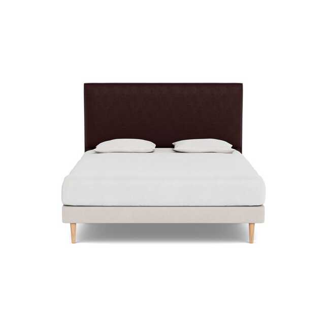 Heal's Newman Headboard Super King Smart Luxe Velvet Acorn