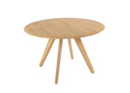 Tom Dixon Slab Round Table 120cm Solid Oak Natural