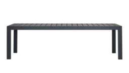 Case Eos Outdoor Bench in Black - thumbnail 1