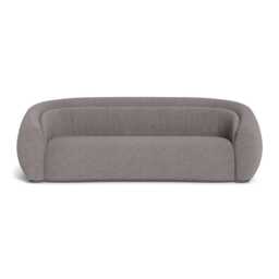 Heal's Flora 4 Seater Sofa Loop Boucle Granite