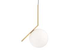 Flos IC S3 Pendant Light Brass
