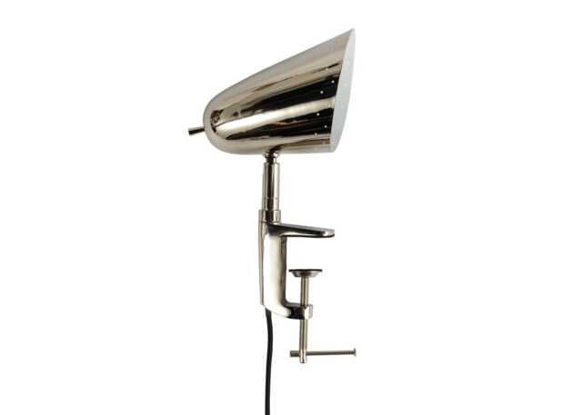 Heal's Helsinki Clamp Wall/Table Lamp Chrome