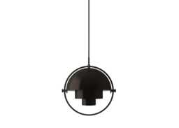 Gubi Multi-Lite Pendant Black Brass Small