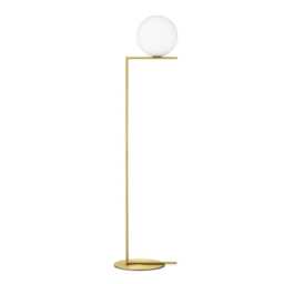 Flos IC F2 Floor Light Brushed Brass - thumbnail 1