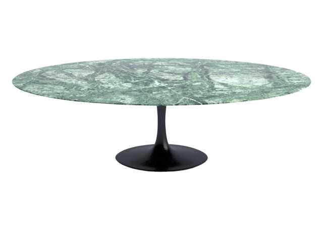Knoll Saarinen Dining Table with Black Base in Verdi Alpi 244cm