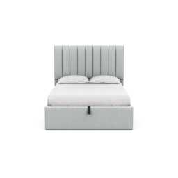 Heal's Lift Storage Divan Double Broad Weave Tin Natural Feet