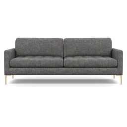 Heal's Eton 4 Seater Sofa Melton Wool Shale Brass