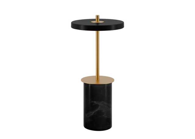 Umage Asteria LED Move Mini Portable Table Lamp Black Marble - image 1