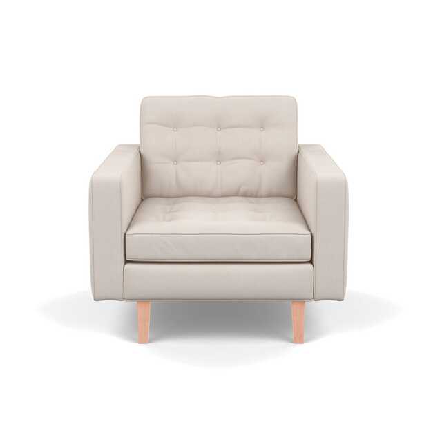 Heal's Hepburn Armchair Siena Cotton Natural Natural