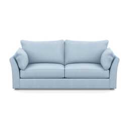 Heal's Tailor 4 Seater Sofa Capelo Linen-Cotton Sea Shanty Natural Beech Feet