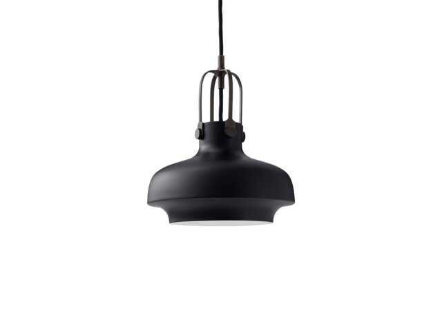 &Tradition Copenhagen Pendant Light SC6 Matt Black