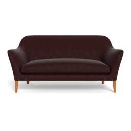 Heal's Wallis 3 Seater Sofa Smart Luxe Velvet Acorn Stained Oak Feet - thumbnail 2