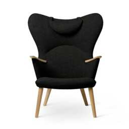 Carl Hansen & Son CH78 Lounge Chair with head rest, Oak/Fiord 0991