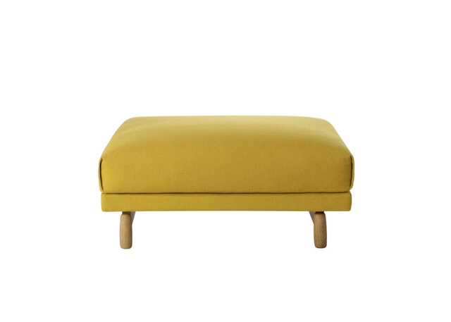 Muuto Rest Pouf Kvadrat Hallingdal 457 Yellow