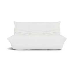 Ligne Roset Togo Small Settee in Capa Ecru