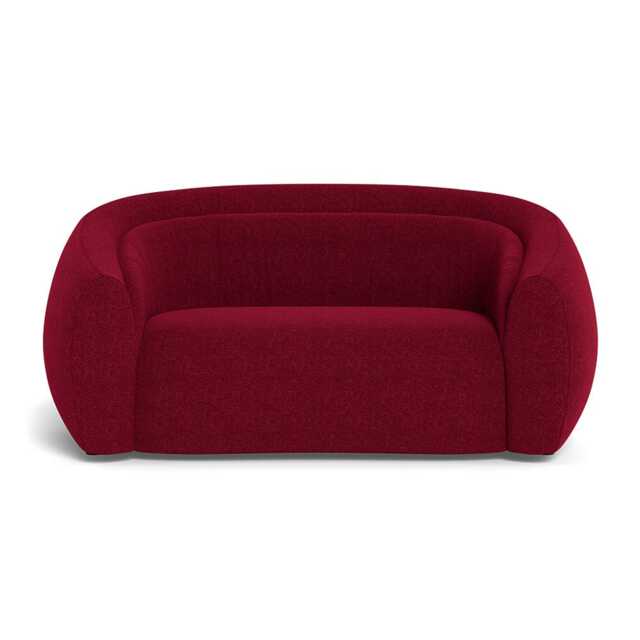 Heal's Flora 2 Seater Sofa St Mortiz Wool Red - image 1